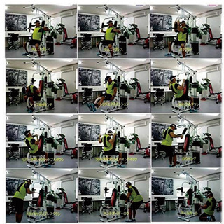 自宅で本格的な筋トレ可能】マルチジム一式