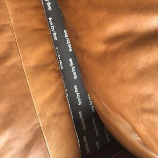 【取引中】five by five アクタス本革レザーソファ　レザークッション