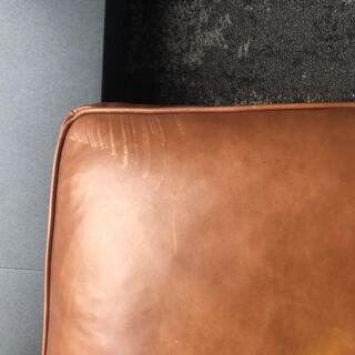 【取引中】five by five アクタス本革レザーソファ　レザークッション