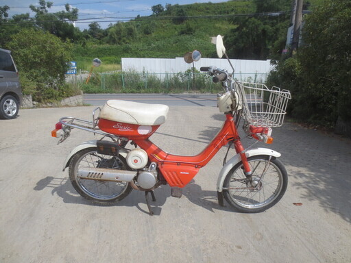 昭和バイク スズキ スージー 6V (FA50) 部品取り・レストアベース 書類