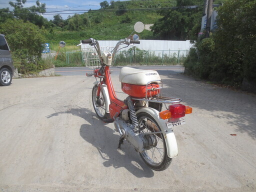 昭和バイク スズキ スージー 6V (FA50) 部品取り・レストアベース 書類