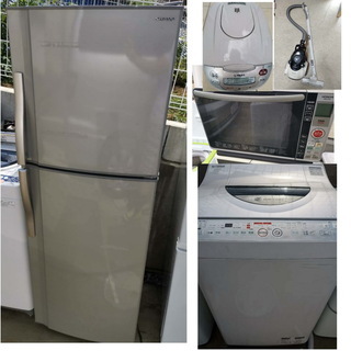 生活家電　５点セット　冷蔵庫　洗濯機　電子レンジ　炊飯器　掃除機