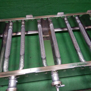 ☆中古品 業務用 プロパンガス LPガス用 3連 たこ焼き器 たこ焼き機