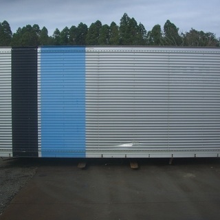 ♪千AA36♪物置♪コンテナ♪買得♪後ろドアなし♪アルミ箱♪