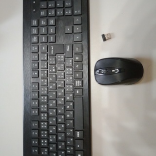 ワイヤレスキーボード 静音マウス セット Windows/Mac対応 