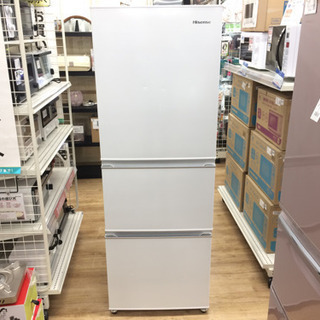 Hisenseの3ドア冷蔵庫です！