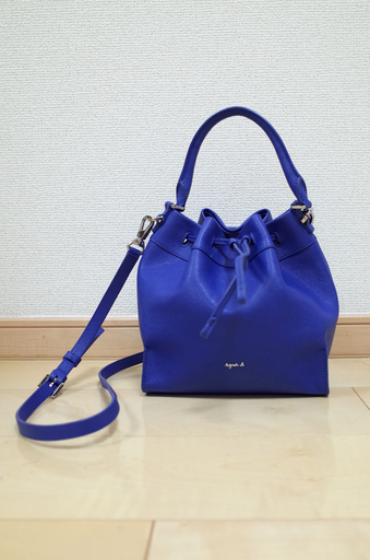美品【agnes b.（アニエスベー）】巾着バッグ ショルダーバッグ