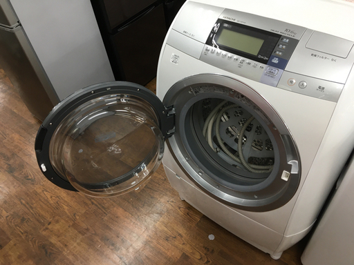日立 10kgドラム式洗濯機 2014年製 BD-V9700L