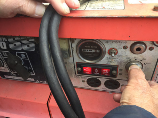 決まりました❗️❗️DENYO DC 280A 9.9kVA AC ディーゼル エンジン溶接機 エンジン発電機 動作確認OK 値下げ可