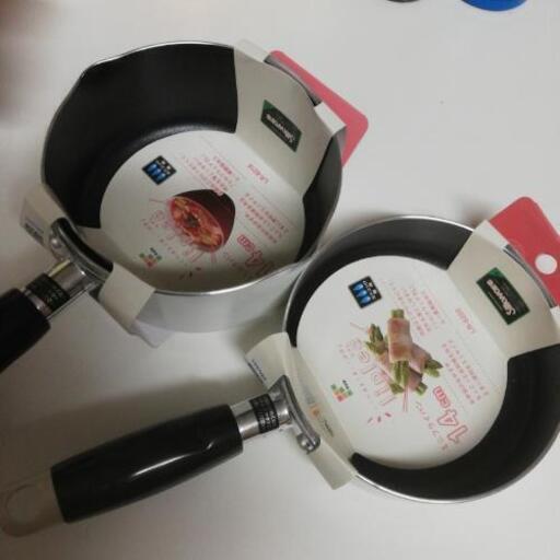 新品未使用小さいフライパン\u0026ミルクパン