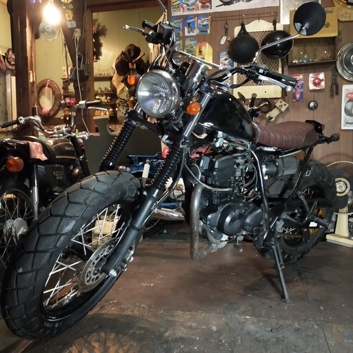 YAMAHA】TW200 シンプルカスタム スカチューン 実働 tw200実働ロンスイ