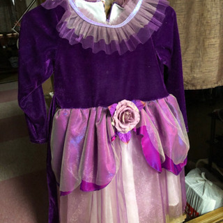 ハロウィン ドレス 紫・パープル サイズ１４０ぐらい