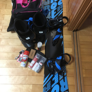 スノーボード　ブーツ　微小使用メンテ用品付き