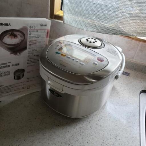 Toshiba 炊飯器 Ih 玄米 粥 Wインバーター リゾット ダイエット厚釜 炊き込み Maru 等々力のキッチン家電 炊飯器 の中古あげます 譲ります ジモティーで不用品の処分