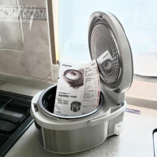 Toshiba 炊飯器 Ih 玄米 粥 Wインバーター リゾット ダイエット厚釜 炊き込み Maru 等々力のキッチン家電 炊飯器 の中古あげます 譲ります ジモティーで不用品の処分