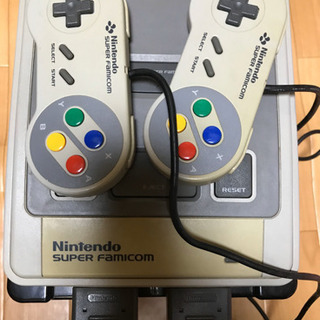 お話中   スーパーファミコン　本体　カセット13本