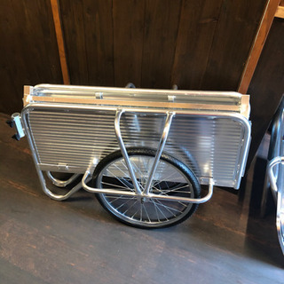 アルミリヤカー  ノーパンクタイヤ　KIKAIYA 送料無料