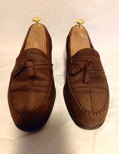 sold out タッセルローファー　ヌバック　25.5