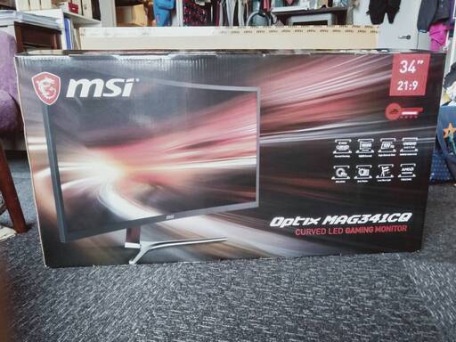 MSI MAG341CQ 34インチ ウルトラワイドモニター(3年間保証付き