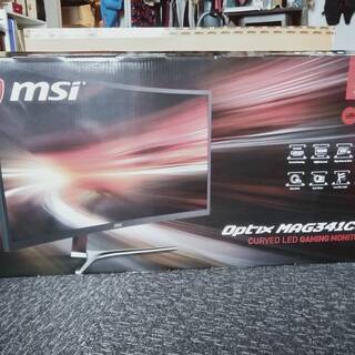 MSI　MAG341CQ 34インチ　ウルトラワイドモニター（３年間保証付き）