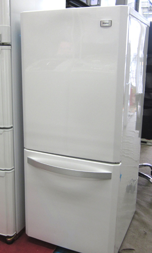 札幌 138L 2ドア冷蔵庫 ハイアール 2011年製 JR-NF140E 白 ホワイト 100Lクラス