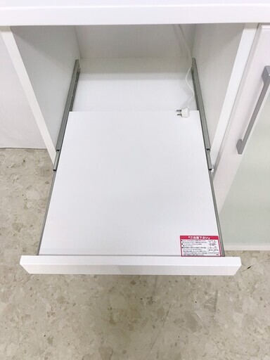 R*723 ニトリ NITORI キッチンカウンター キッチンボード レンジボード レンジ台 キッチン棚 ホワイト 白