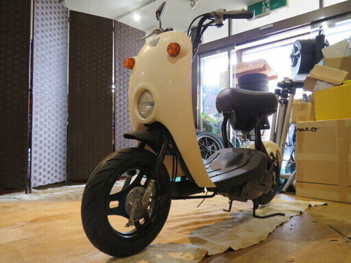 SUZUKI CHOINORI CZ41A スズキ チョイノリ オフホワイト 50cc 1974km