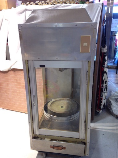 ■Y803■昔ながらの石臼 お茶挽き機 業務用 自動 厨房機器 店舗用品 店舗機器 お茶屋