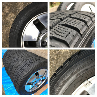 ホンダ純正スタッドレス アルミタイヤ グッドイヤー 185/65R14