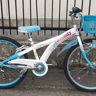 可愛い💕24インチ・女の子用・子供自転車 シマノ6段ギア付