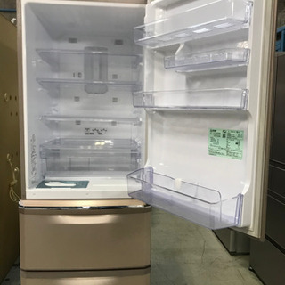 限定特価】 MITSUBISHI 370L 三菱ノンフロン冷凍冷蔵庫MR-C37Y-P