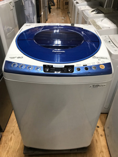 パナソニック 洗濯機  NA-FS80H6 8.0kg 2014年製 中古