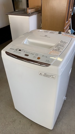 東芝　洗濯機　4.2kg　2013年