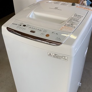 東芝　洗濯機　4.2kg　2013年