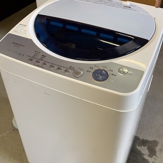 シャープ　洗濯機　4.5kg　2006年