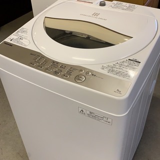 TOSHIBA　洗濯機　5.0kg　2016年