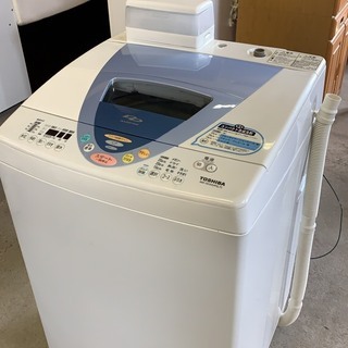 決まりましたTOSHIBA　洗濯機　7.0kg　2001年