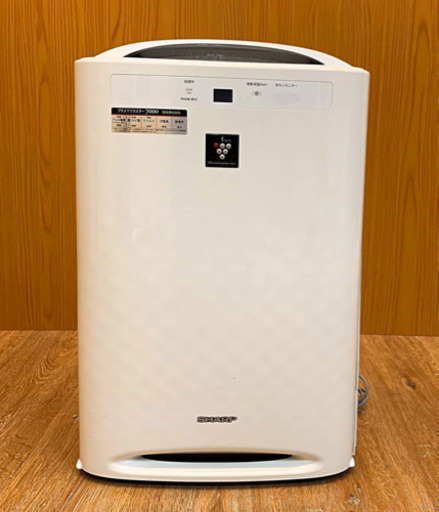 SHARP プラズマクラスター7000 加湿空気清浄機 KC-B50-W ☆ 2013年製 新品フィルター搭載 （680）AKARI