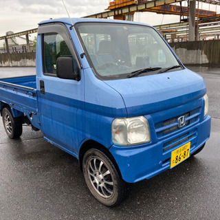 ☆アクティトラック4WD.エアコン付き^_^車検3/3まで☆すぐ...