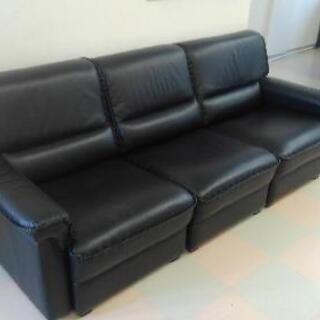 皮製椅子セット3分割出来るタイプ