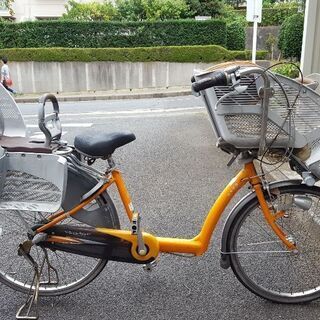 子供乗せ三人乗り自転車　ブリジストン