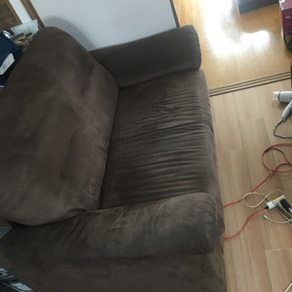 ソファ IKEA スエード
