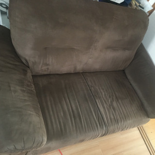ソファ IKEA スエード