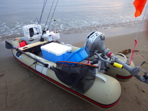 ジョイクラフト カヤック305(エンジン用ゴムボートです)