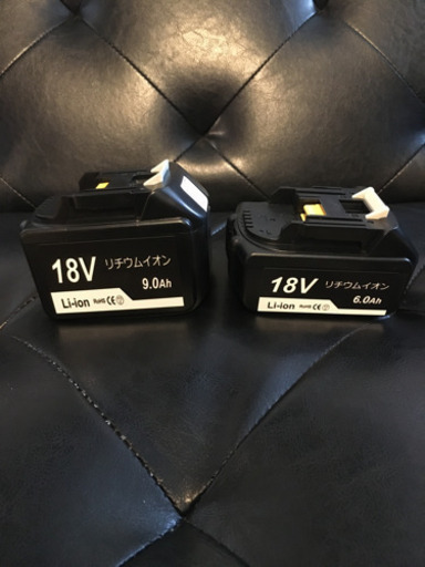 マキタバッテリー互換品　18v 9000ah 6000ah