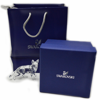 SWAROVSKI【スワロフスキー】置物 シェパード【中古】