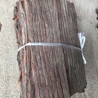 国産天然杉皮(長さ50cm)