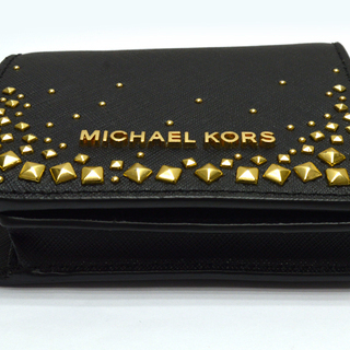 MICHEL KORS【マイケルコース】財布 35H8GGFF6L スタッズ ブラック