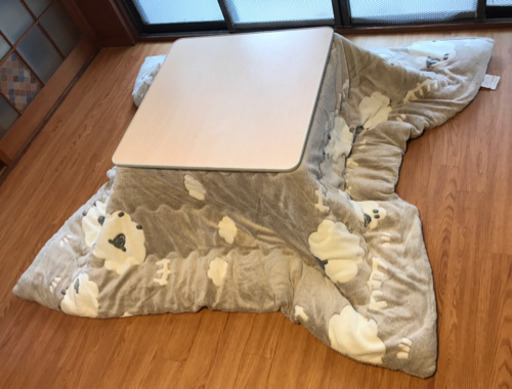 ニトリ こたつ掛けふとん ひつじg 190 190 日曜リサイクル 円町の家具の中古あげます 譲ります ジモティーで不用品の処分 ニトリ こたつ掛けふとん ひつじg 190 190 日曜リサイクル 円町の家具の中古あげます 譲ります ジモティーで不用品の処分