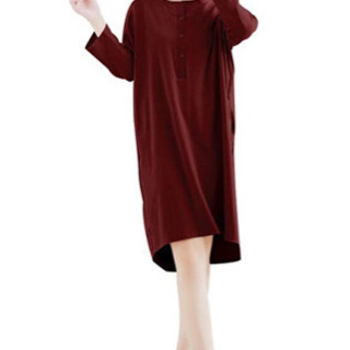 パジャマ ルームウェア ワンピース レディース 100 綿 肌にやさしい 長袖 マタニティ ネグリジェ 授乳対応 Camwood 葛西の服 ファッションの中古 古着あげます 譲ります ジモティーで不用品の処分